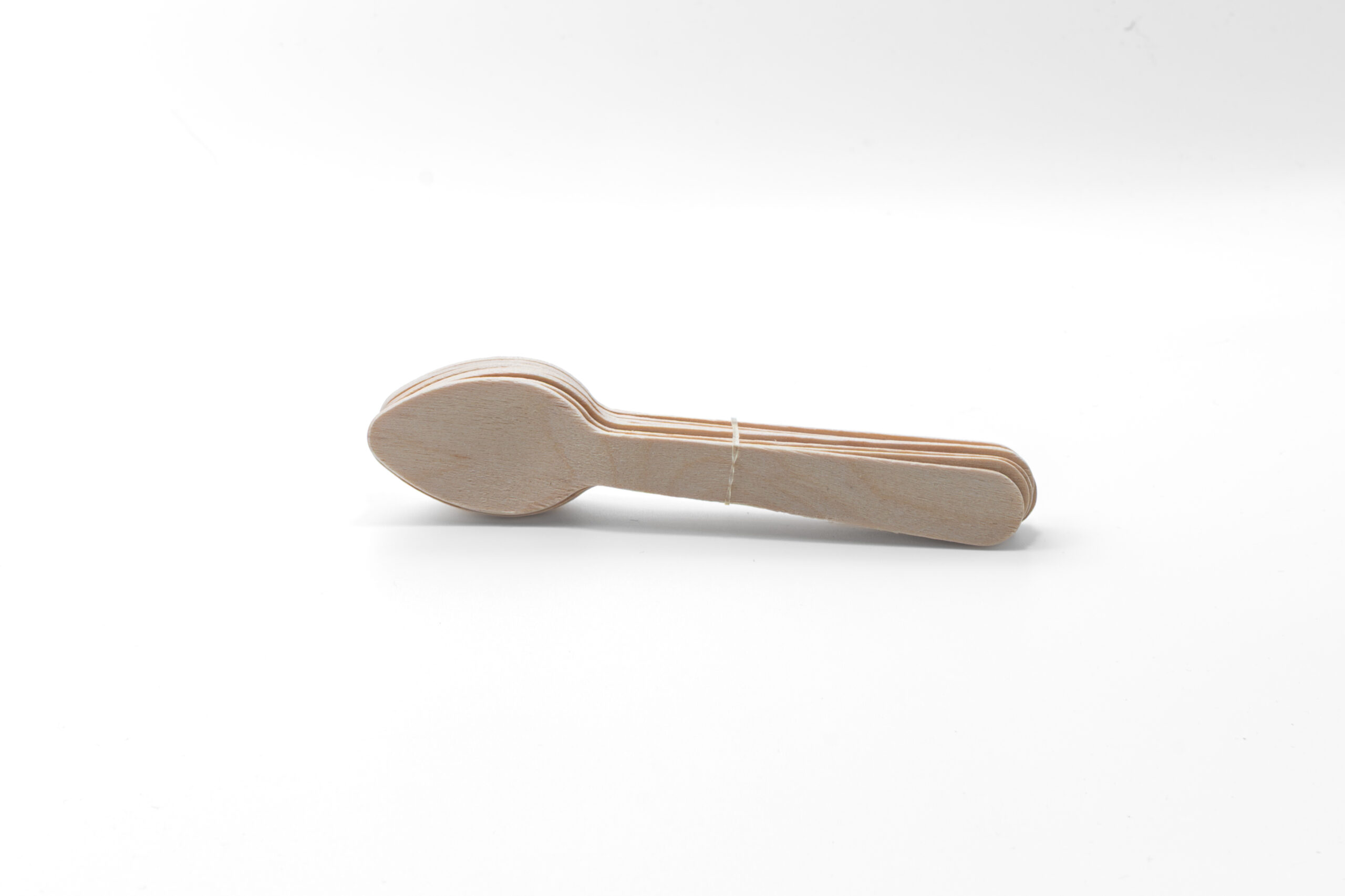 Mini Cuchara De Madera 4" 24/48